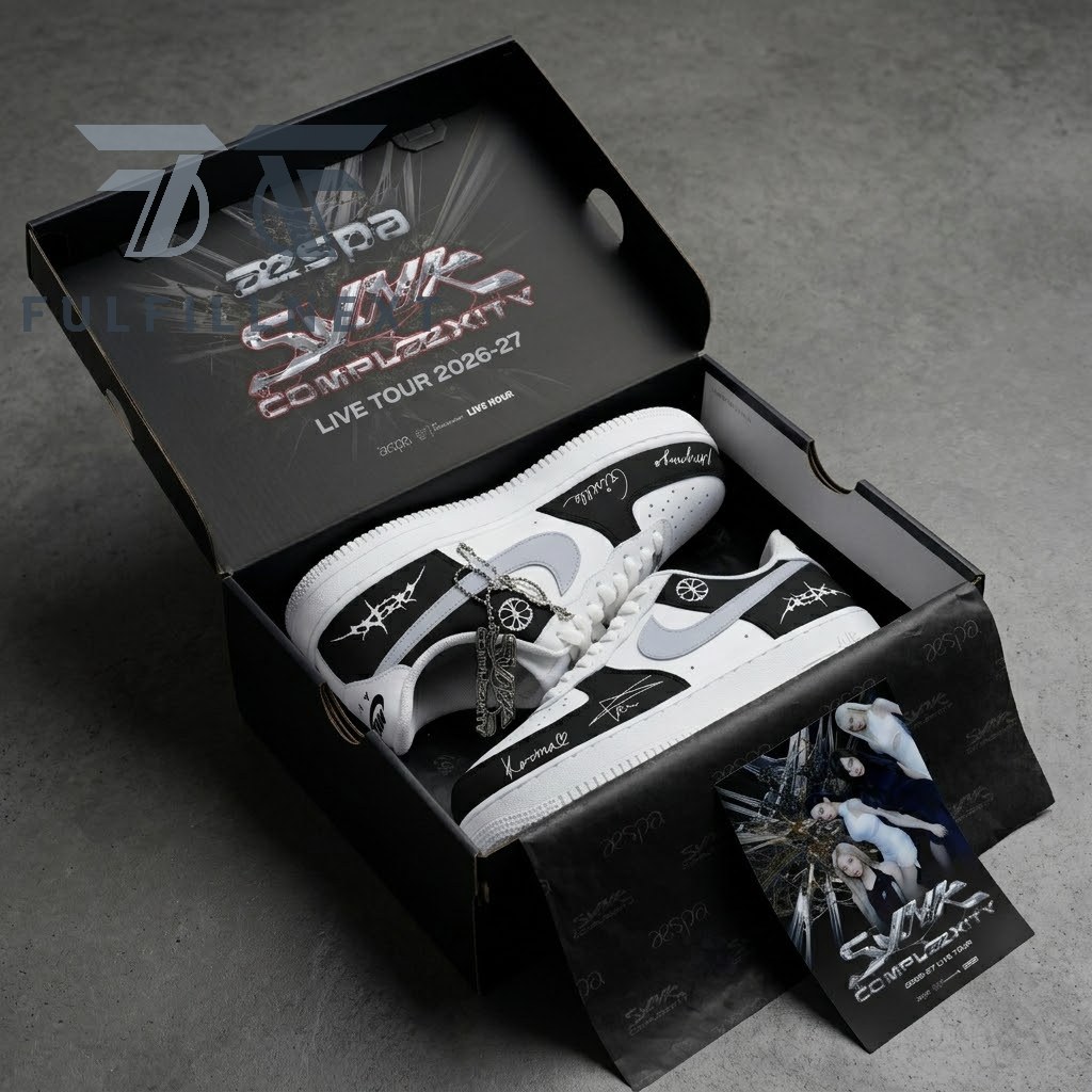 Aespa COMPLAEXITY 2026-27 Live Tour Signed Sneakers - Image 2
