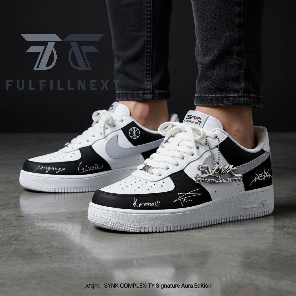 Aespa COMPLAEXITY 2026-27 Live Tour Signed Sneakers - Image 3