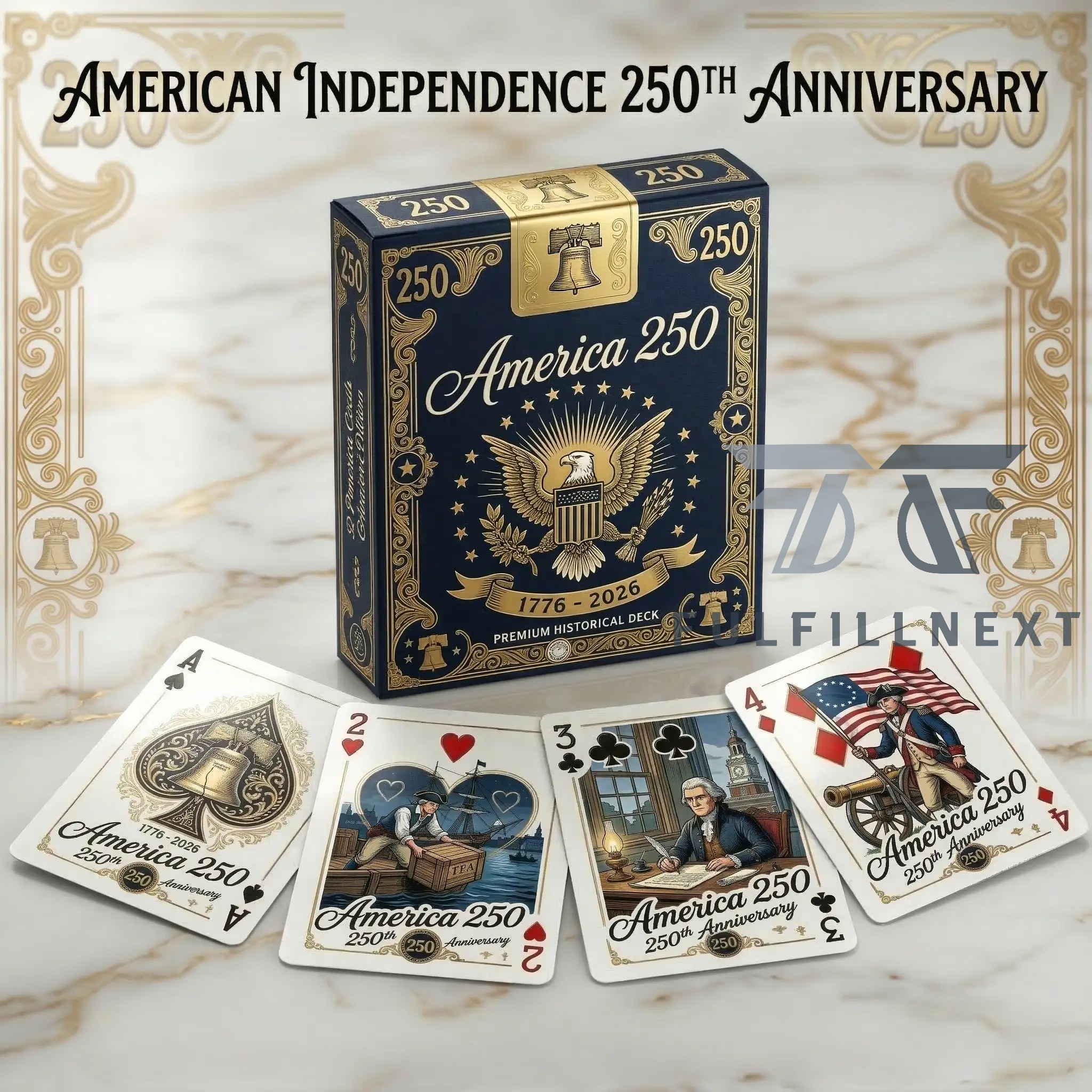 America 250th Anniversary Playing Cards - Image 2