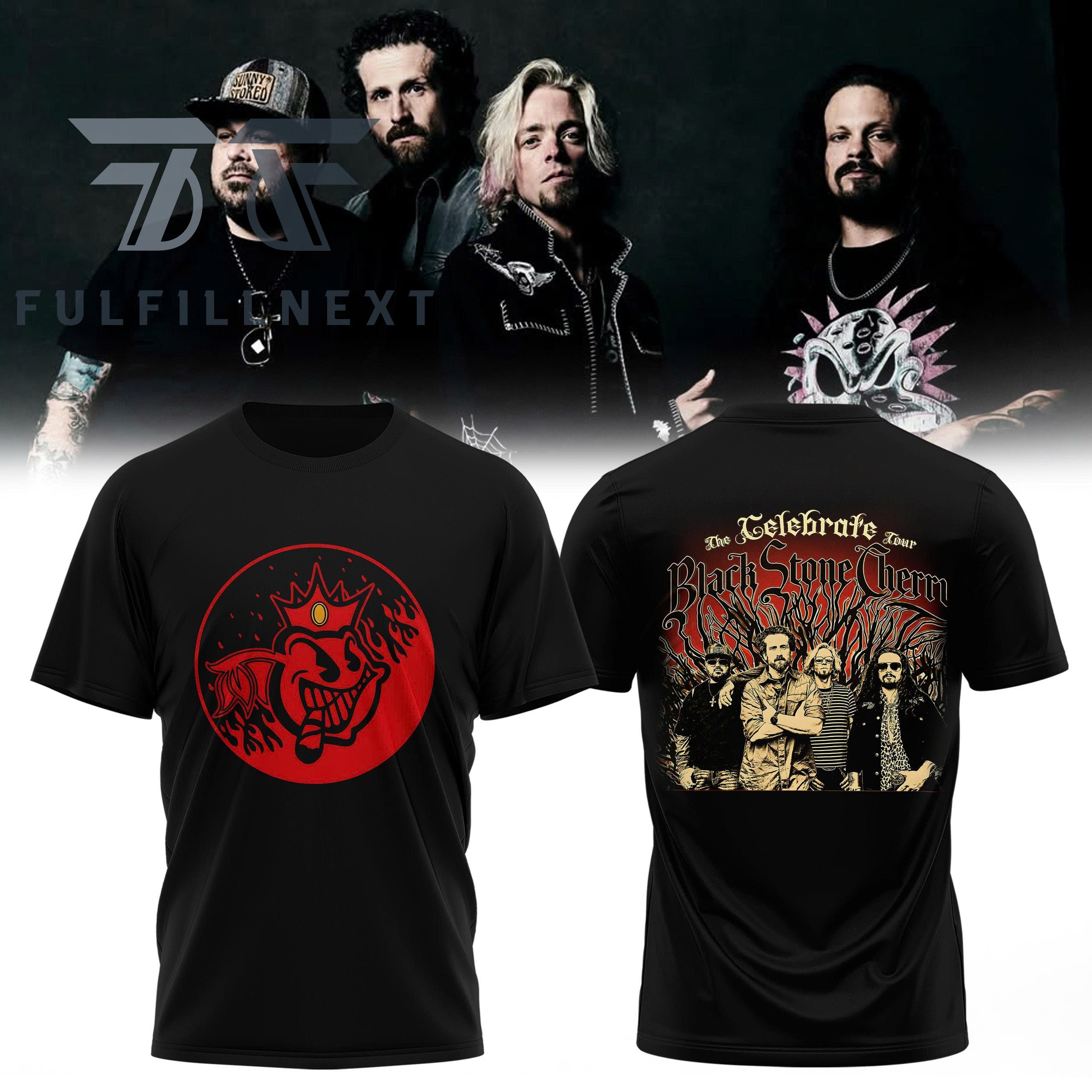 Black Stone Cherry The Celebrate Tour T-Shirt