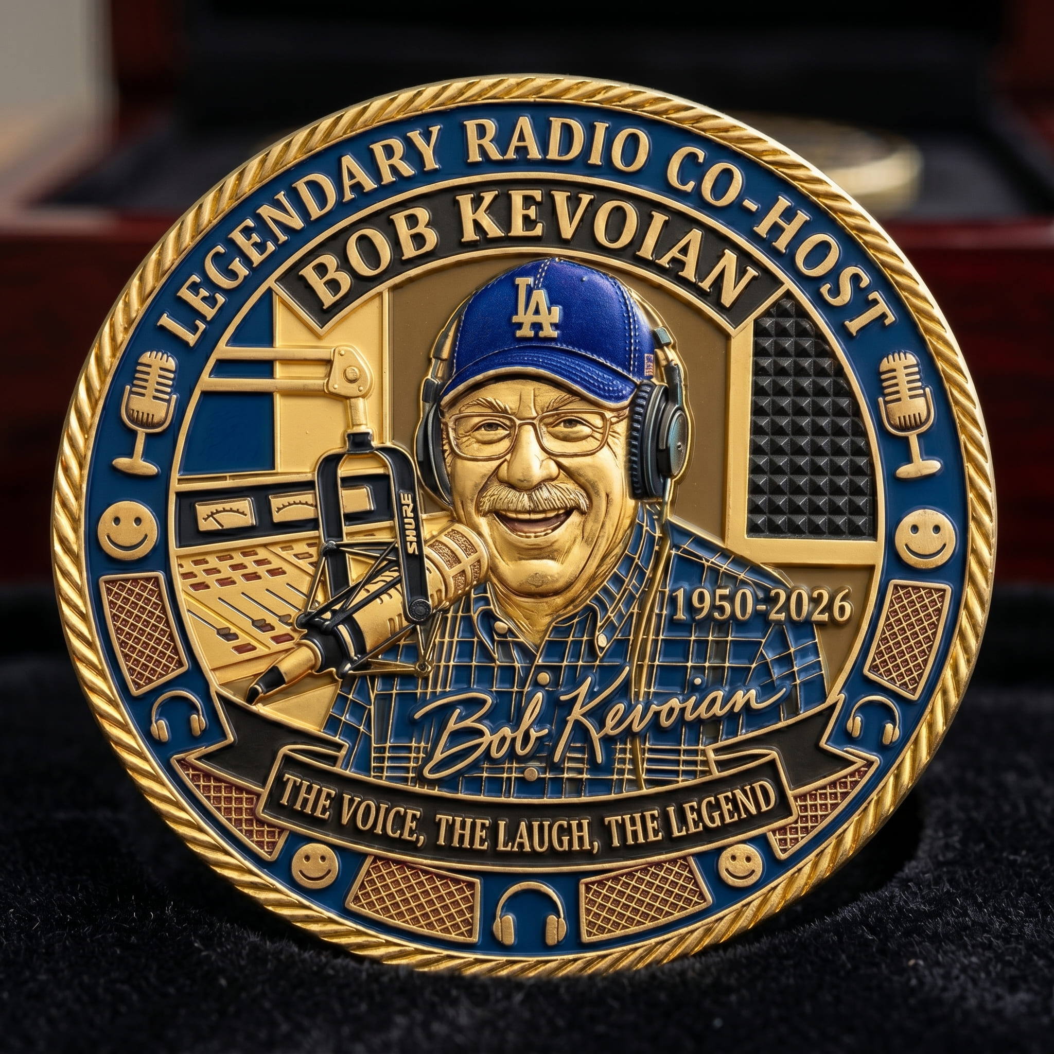 Bob Kevoian Legendary Radio Co-Host Coin - Image 3