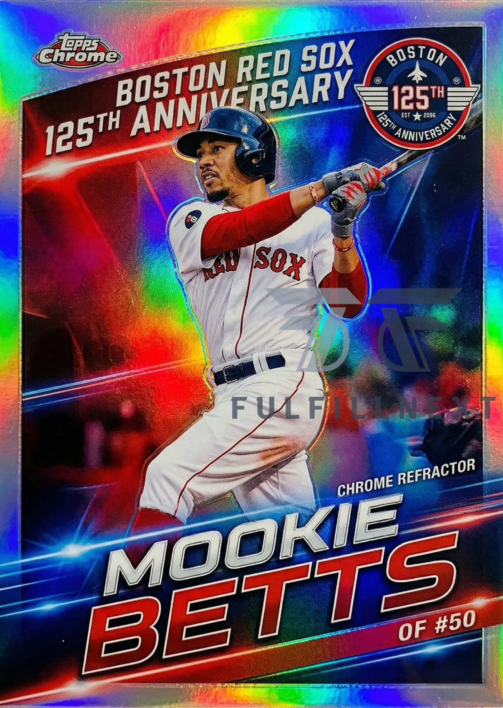 Boston Red Sox 125th Anniversary Cards Box - Image 2