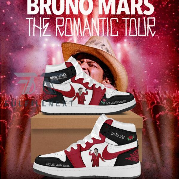Bruno Mars The Romantic Tour 2026 AJ1 Sneakers