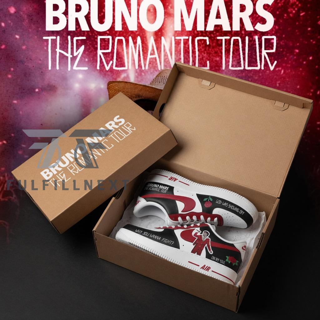 Bruno Mars The Romantic Tour AF1 Sneakers - Image 2