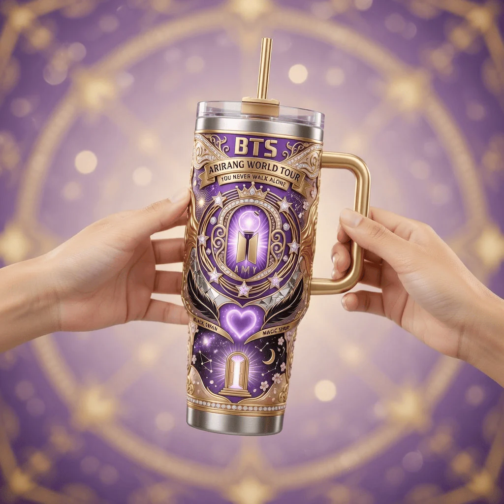 BTS Arirang World Tour 2026 Tumbler - Image 4