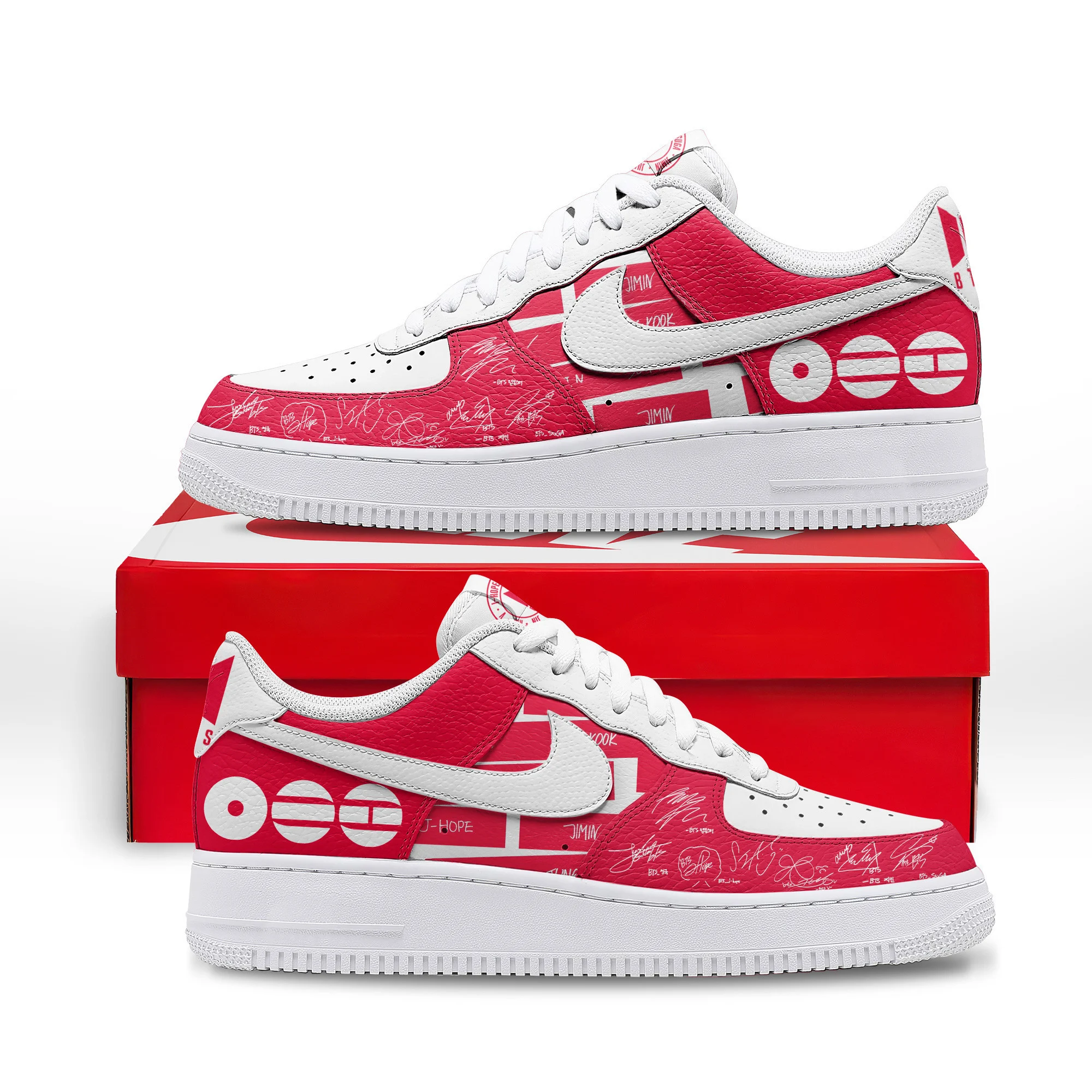 BTS Member Signatures Sneaker - Image 2
