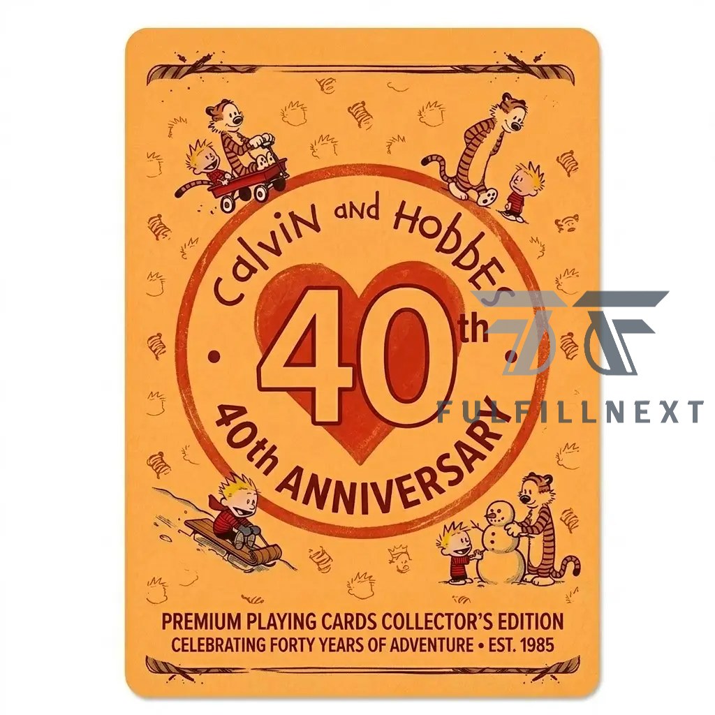 Calvin and Hobbes 40th Anniversary Playing Cards - Image 6