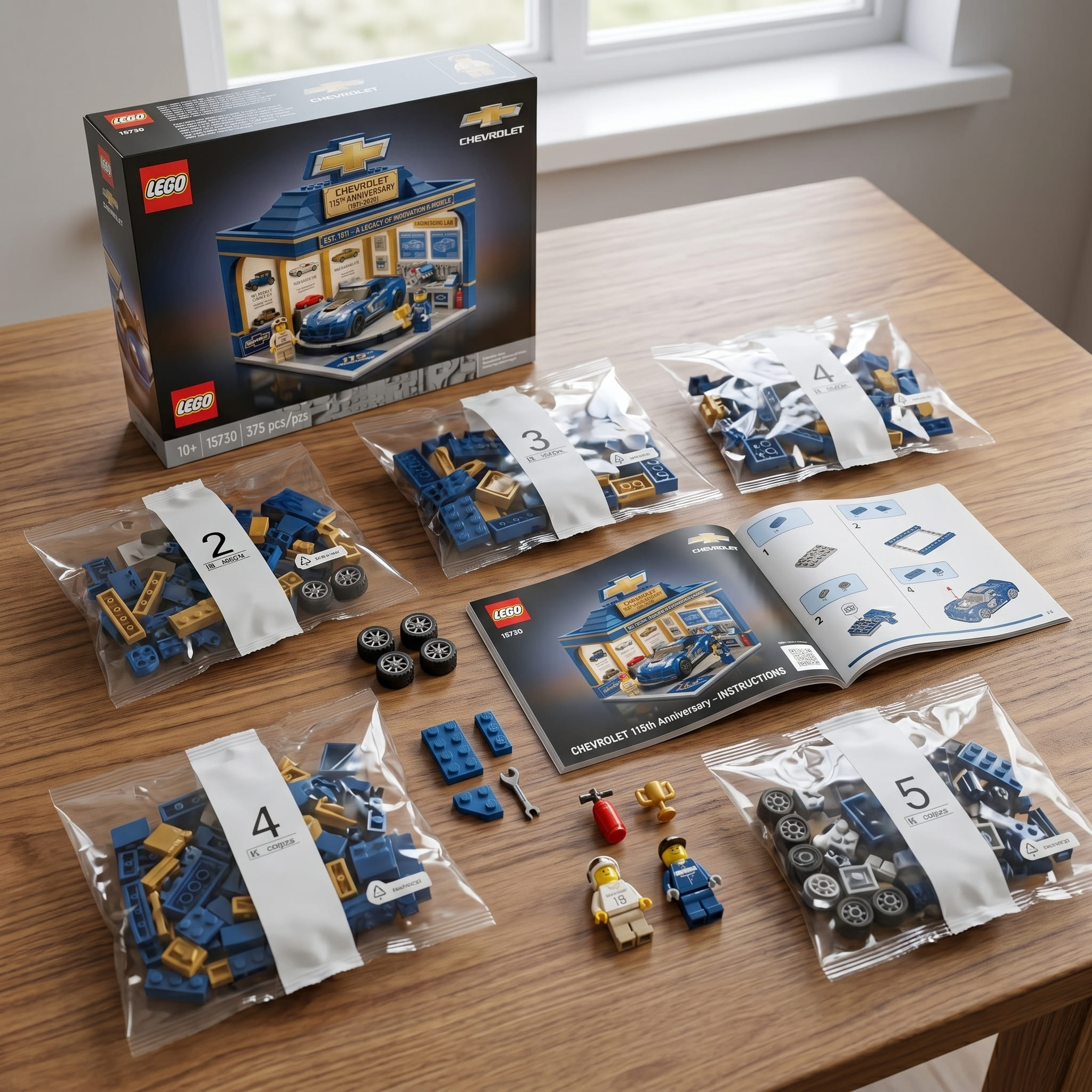 Chevrolet 115th Anniversary Lego Set - Image 2