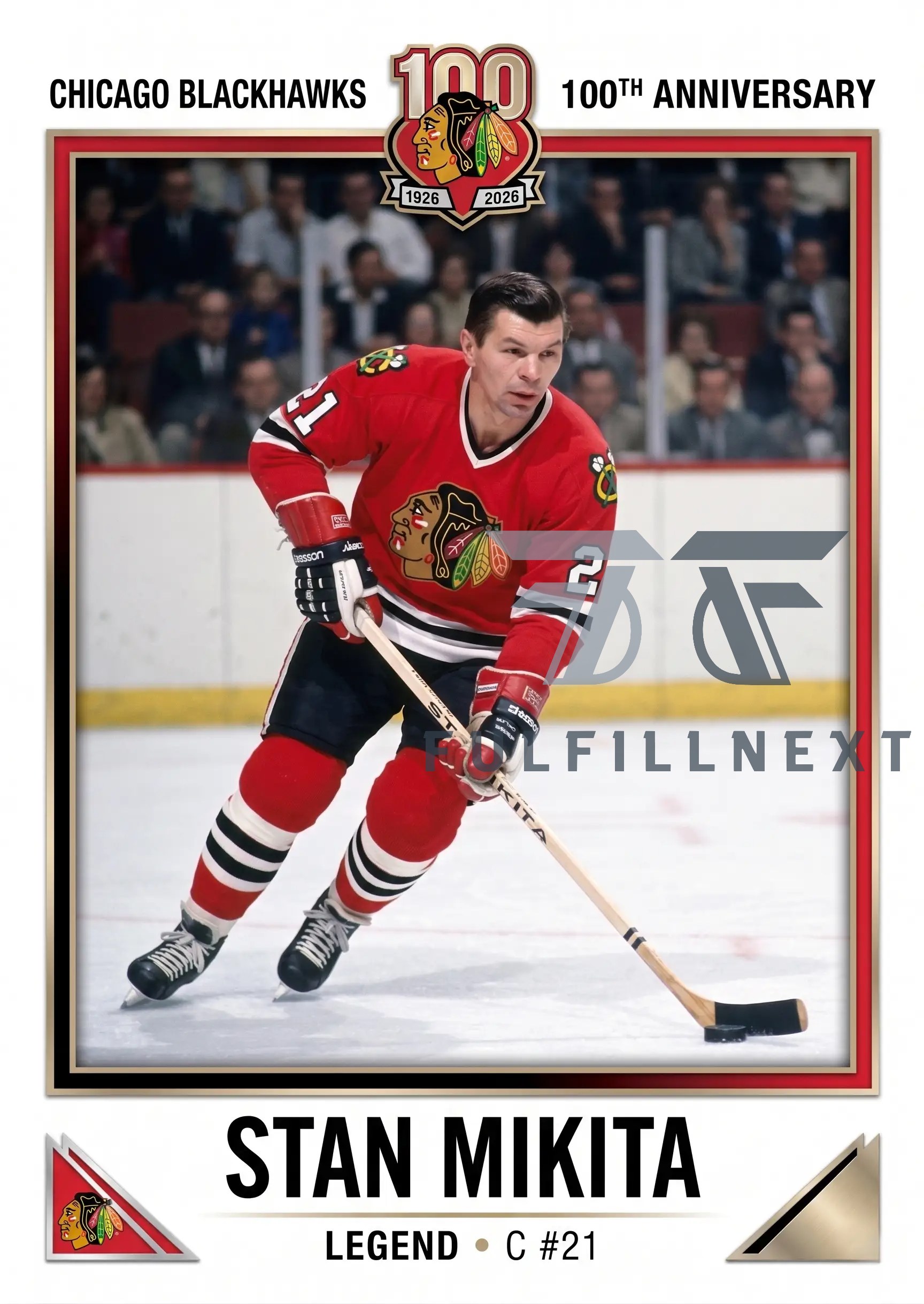 Chicago Blackhawks 100th Anniversary Trading Cards Box - Image 4