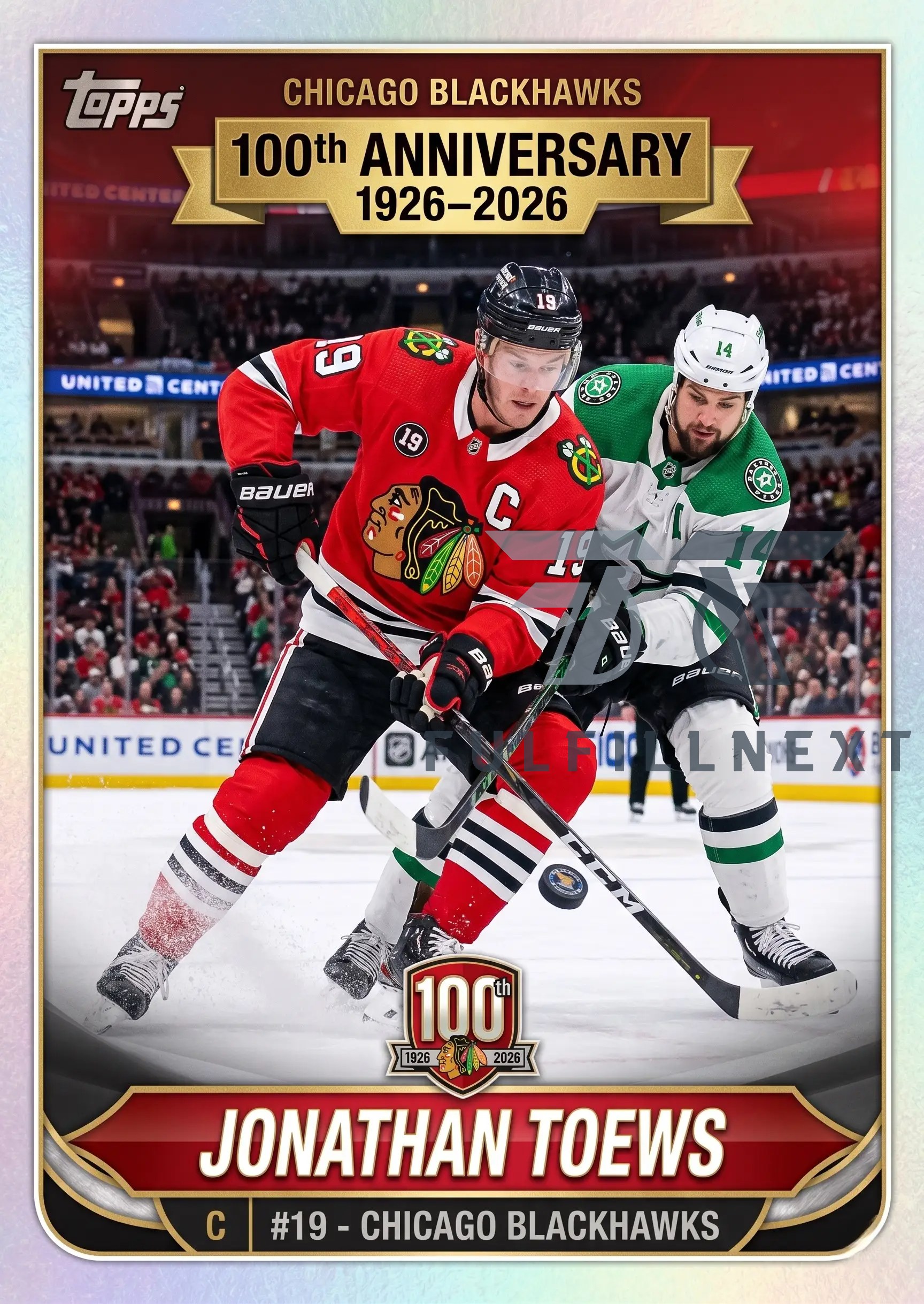 Chicago Blackhawks 100th Anniversary Trading Cards Box - Image 5
