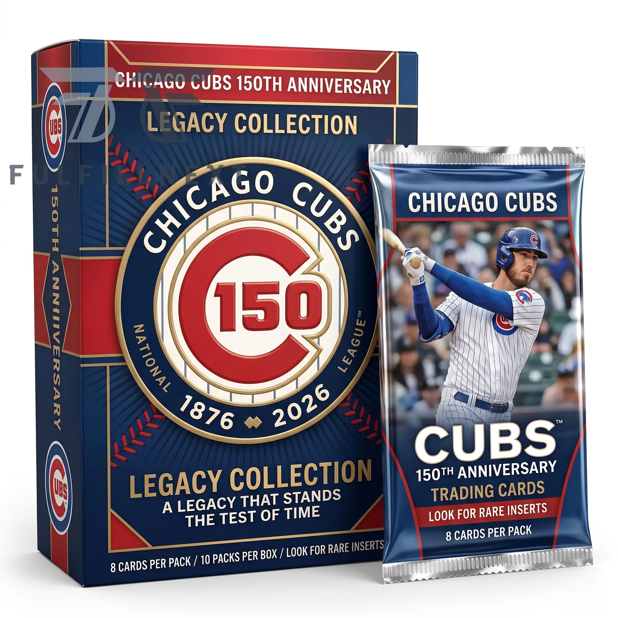 Chicago Cubs 150th Anniversary Legacy Collection Trading Cards