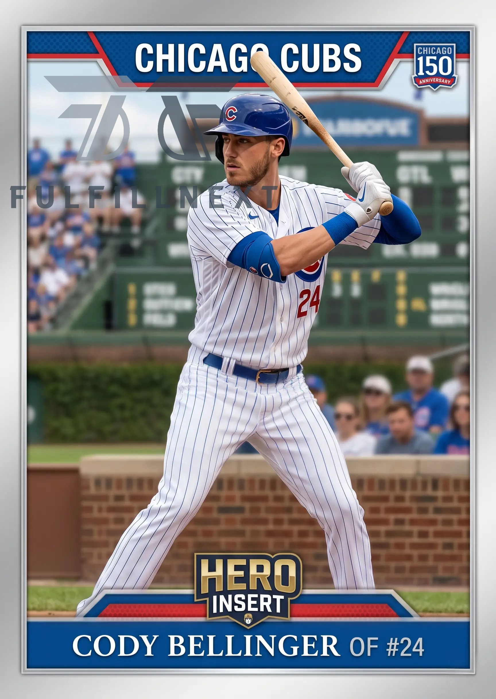 Chicago Cubs 150th Anniversary Legacy Collection Trading Cards - Image 3