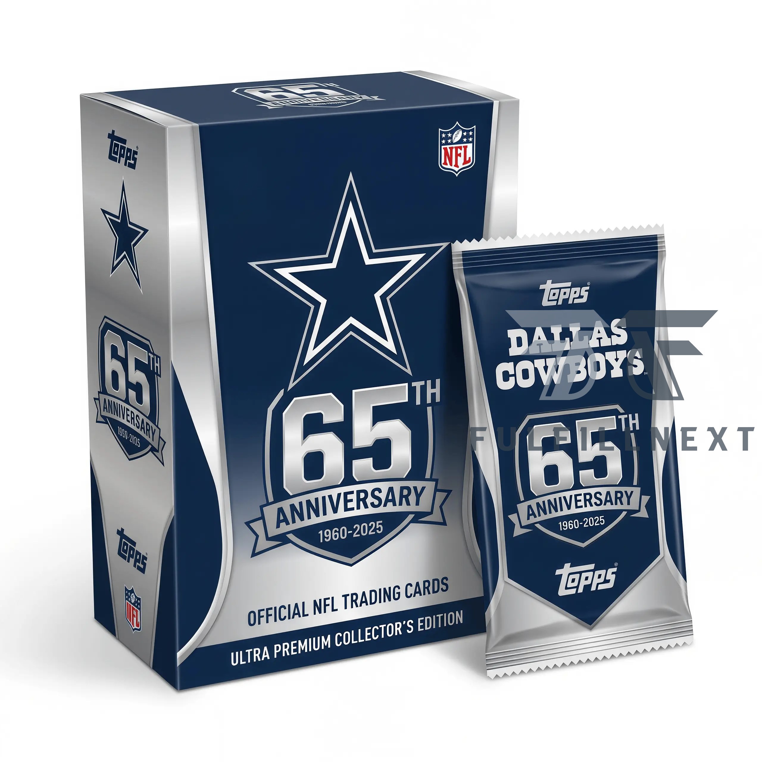 Dallas Cowboys 65th Anniversary Trading Cards