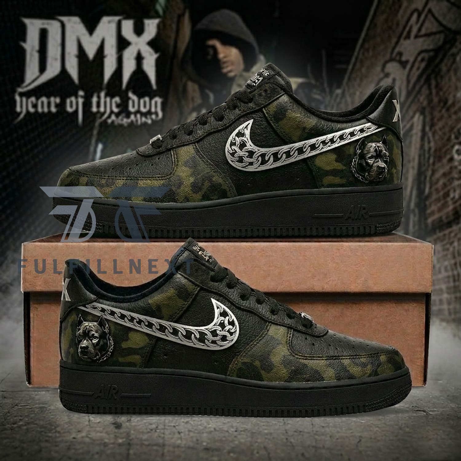 DMX Year Of The Dog Again AF1 Sneaker