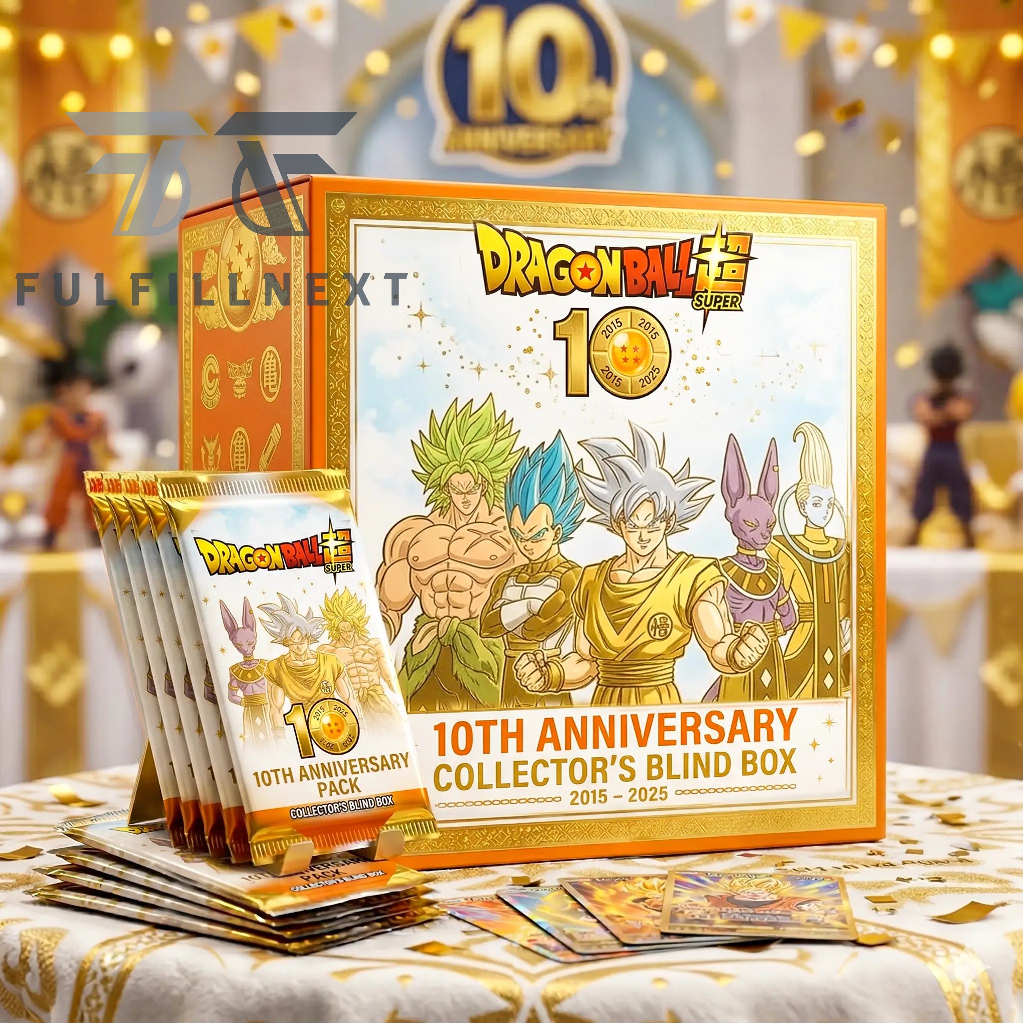 Dragon Ball Super 10th Anniversary Trading Cards