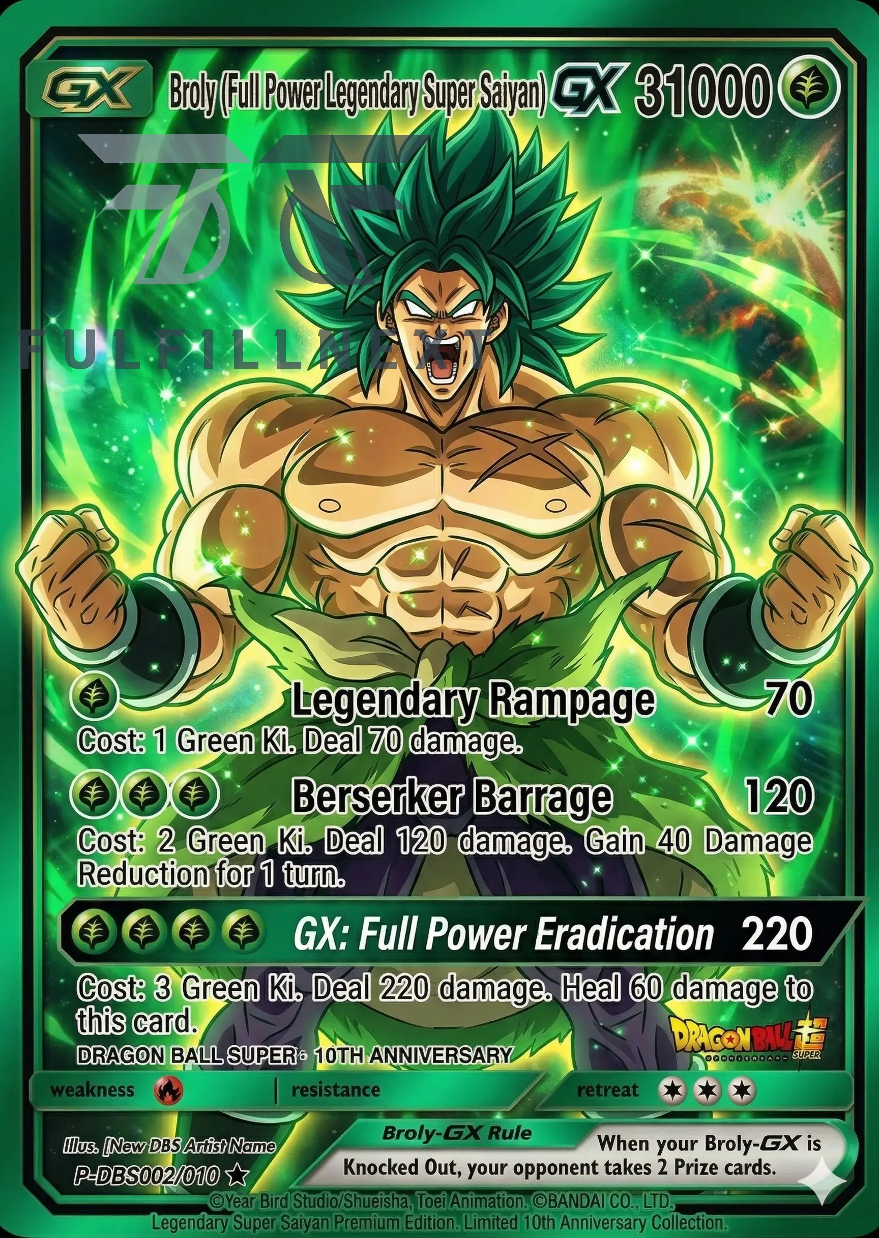 Dragon Ball Super 10th Anniversary Trading Cards - Image 8