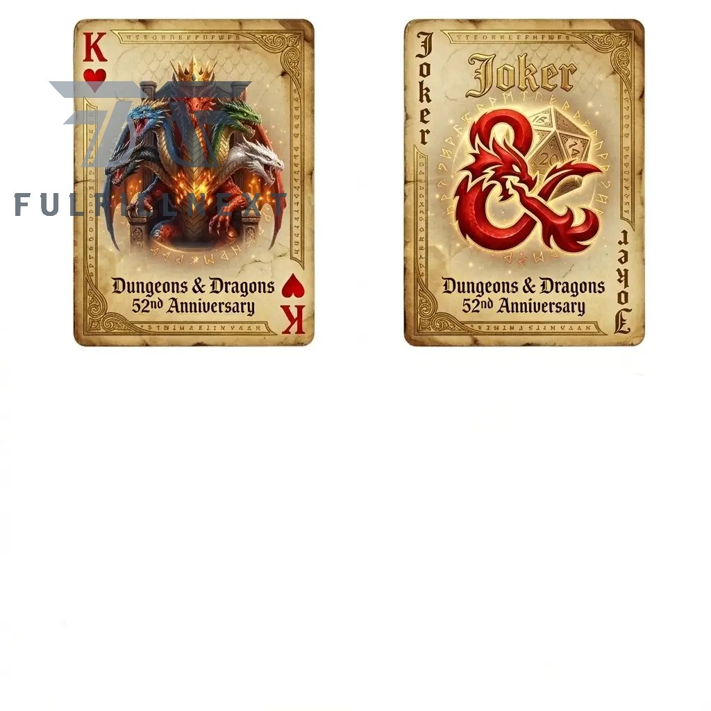 Dungeons & Dragons 52nd Anniversary Playing Cards - Image 5