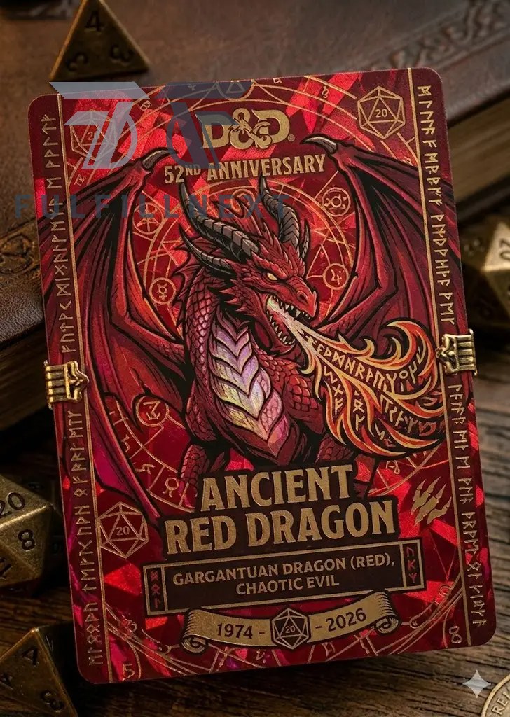 Dungeons & Dragons TCG 52nd Anniversary Trading Cards - Image 4