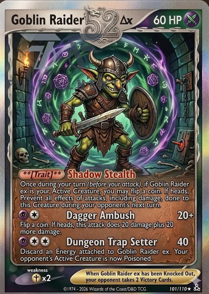 Dungeons & Dragons TCG 52nd Anniversary Trading Cards - Image 9