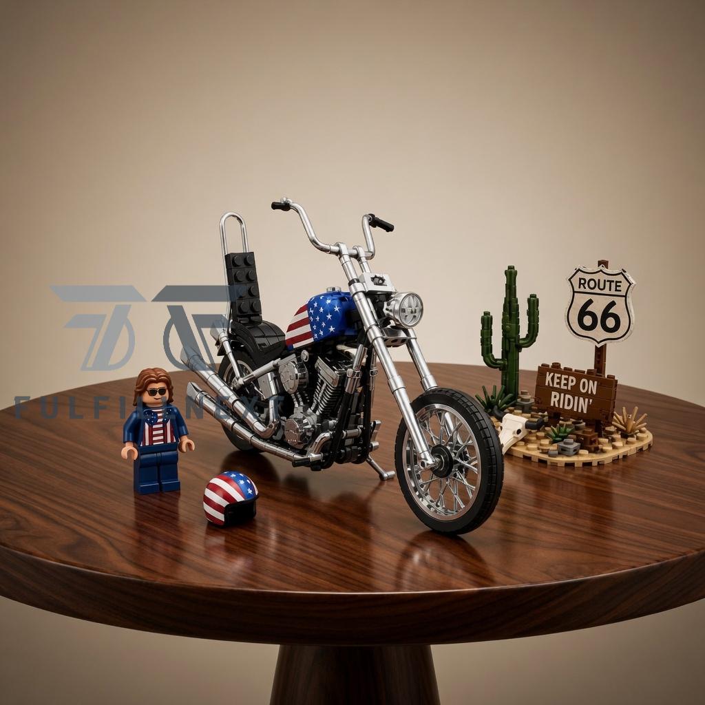 Easy Rider 57th Anniversary Building Blocks Set - Image 2