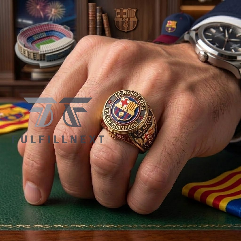 FC Barcelona La Liga Champions 2025-2026 Ring - Image 2
