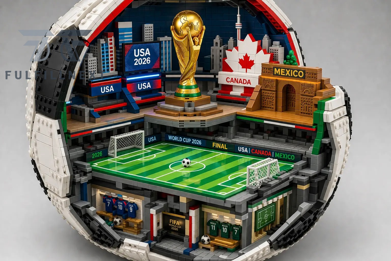 FIFA World Cup 2026 Building Blocks Set - Image 2