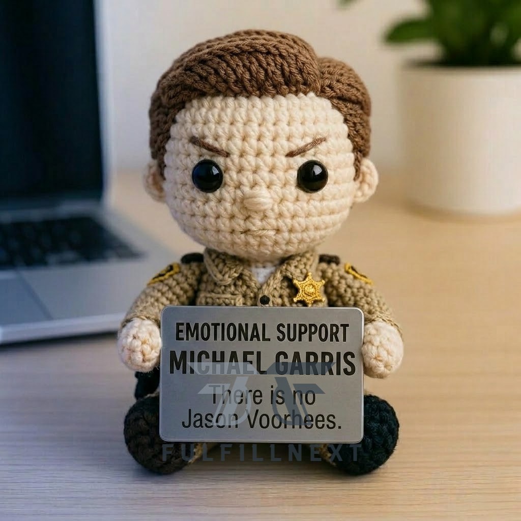 Friday The 13th Part VI 40th Anniversary Crochet Doll - Image 4