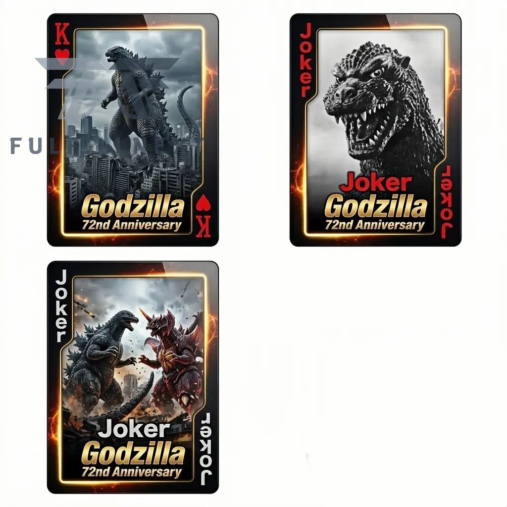 Godzilla 72nd Anniversary Playing Cards - Image 6