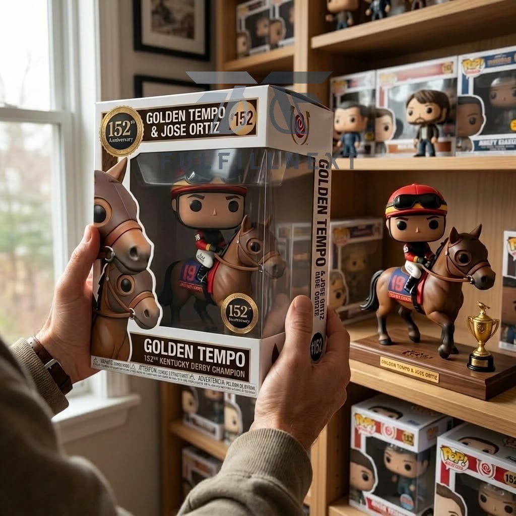 Golden Tempo & Jose Ortiz 152nd Anniversary Derby Champion Funko Pop - Image 2