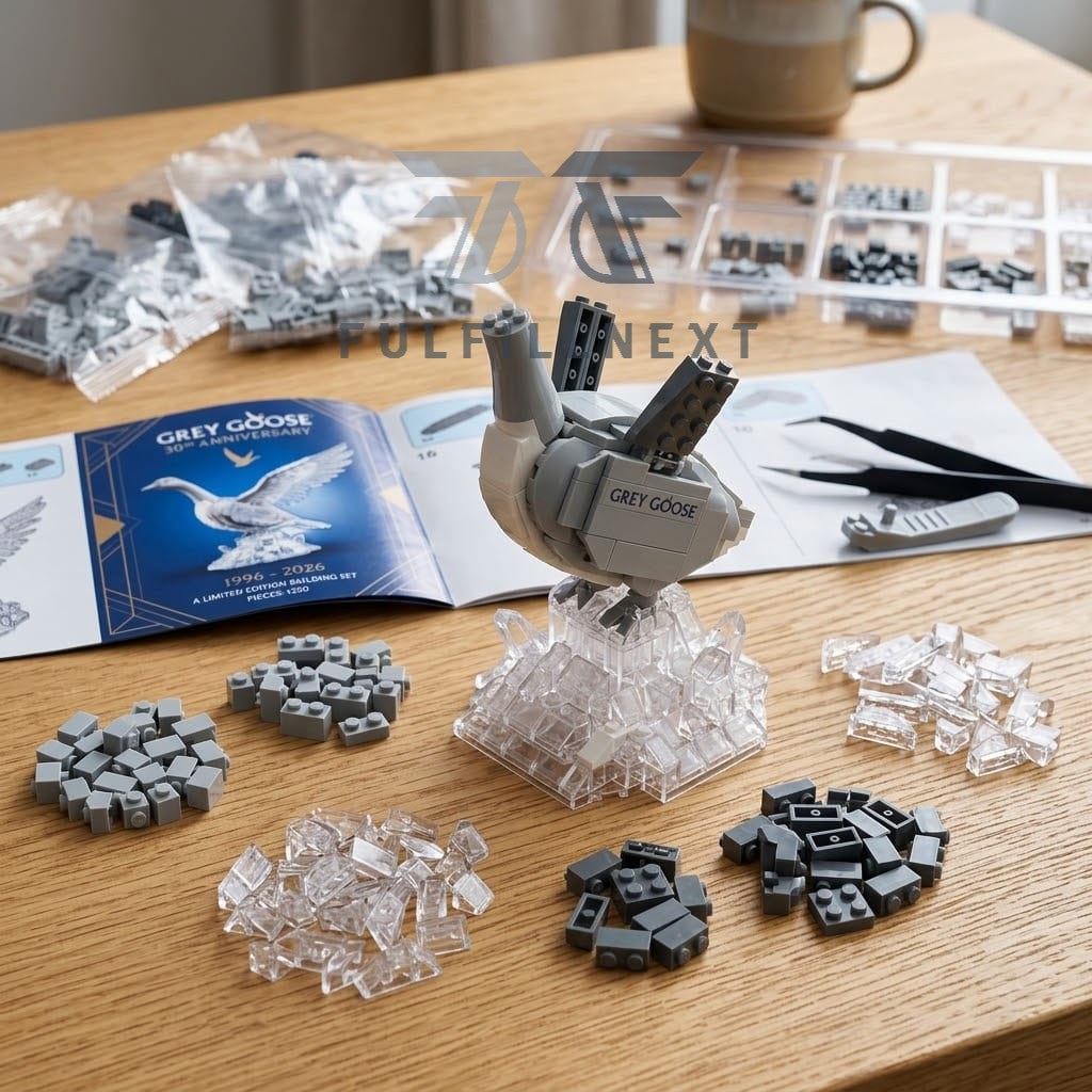 Grey Goose 30th Anniversary Building Bricks Set - Image 2