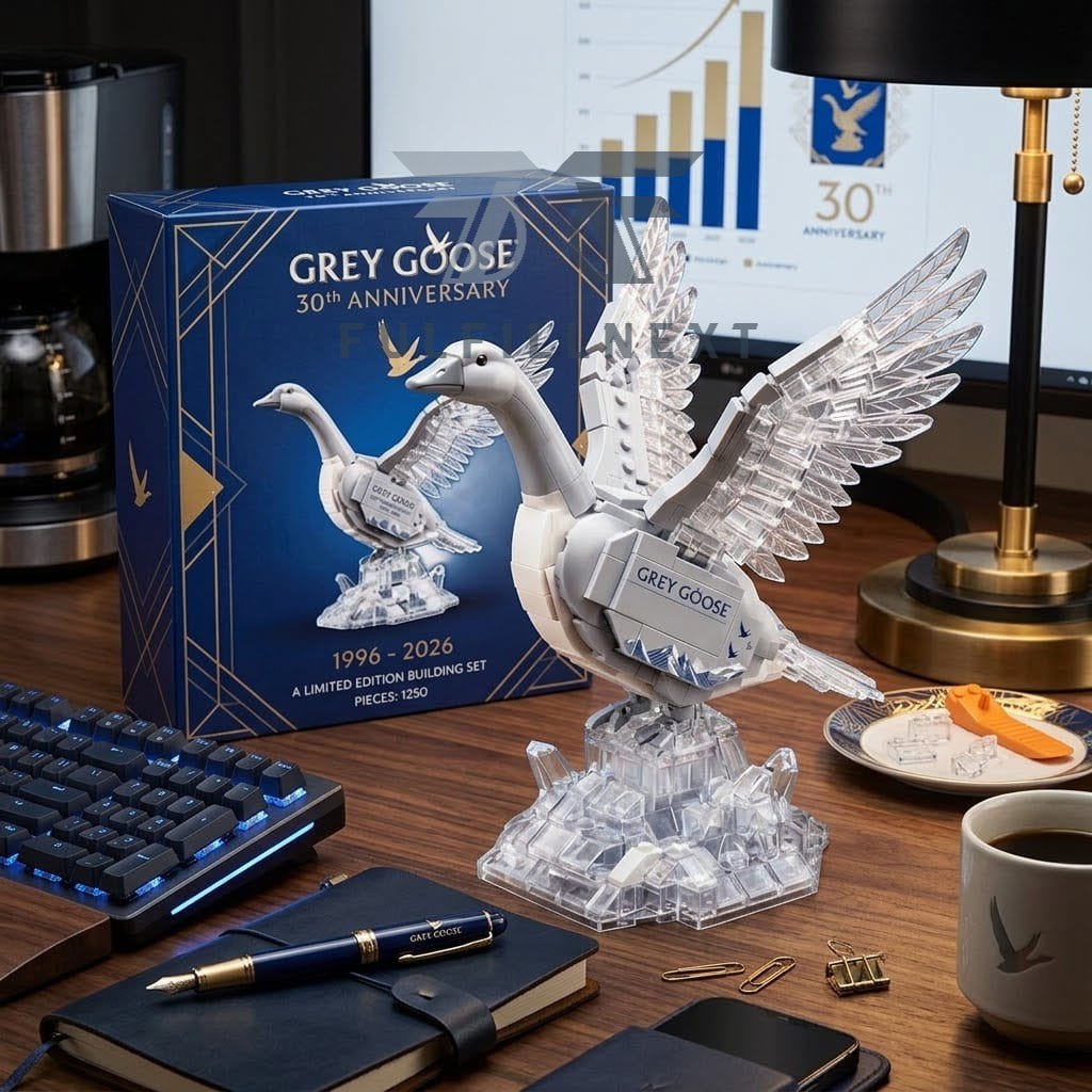 Grey Goose 30th Anniversary Building Bricks Set - Image 3