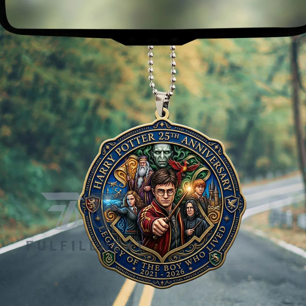 Harry Potter 25th Anniversary Car Ornament - Image 2