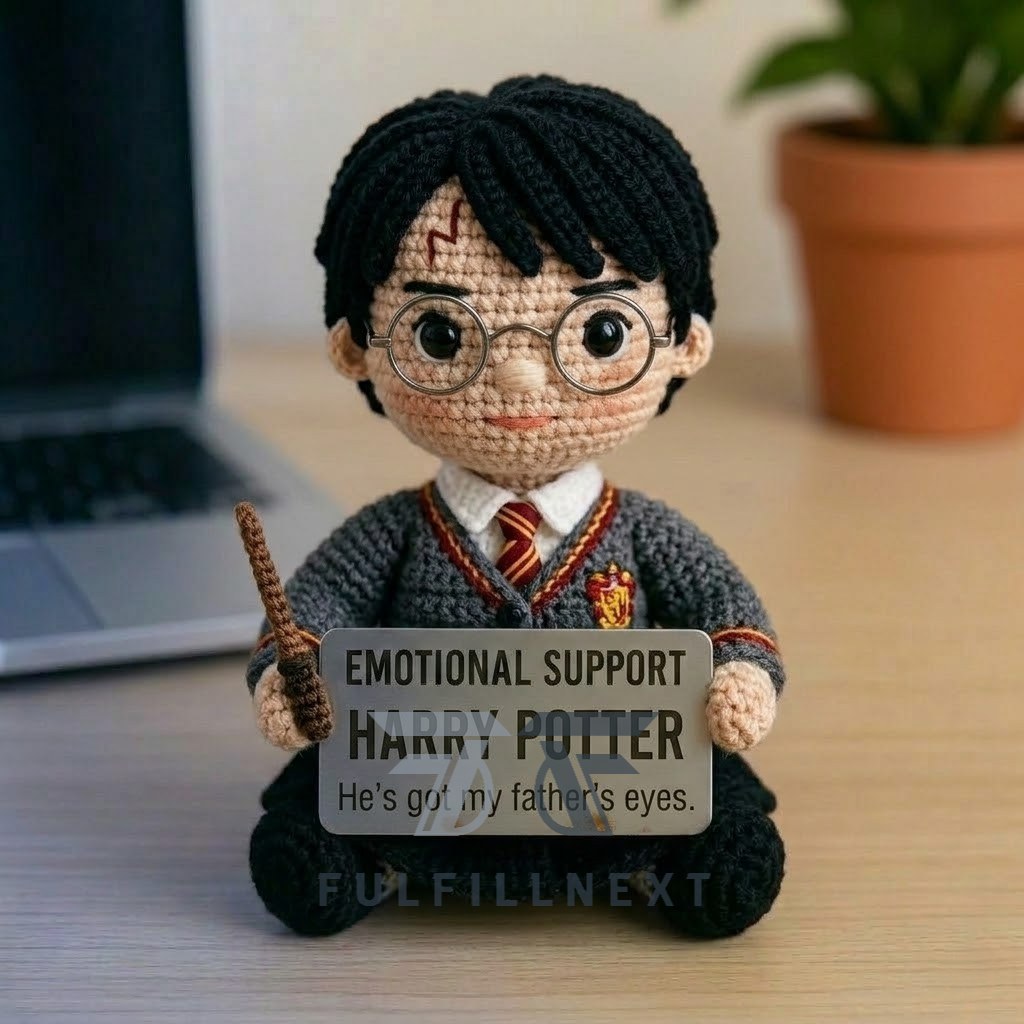 Harry Potter 25th Anniversary Crochet Doll - Image 4