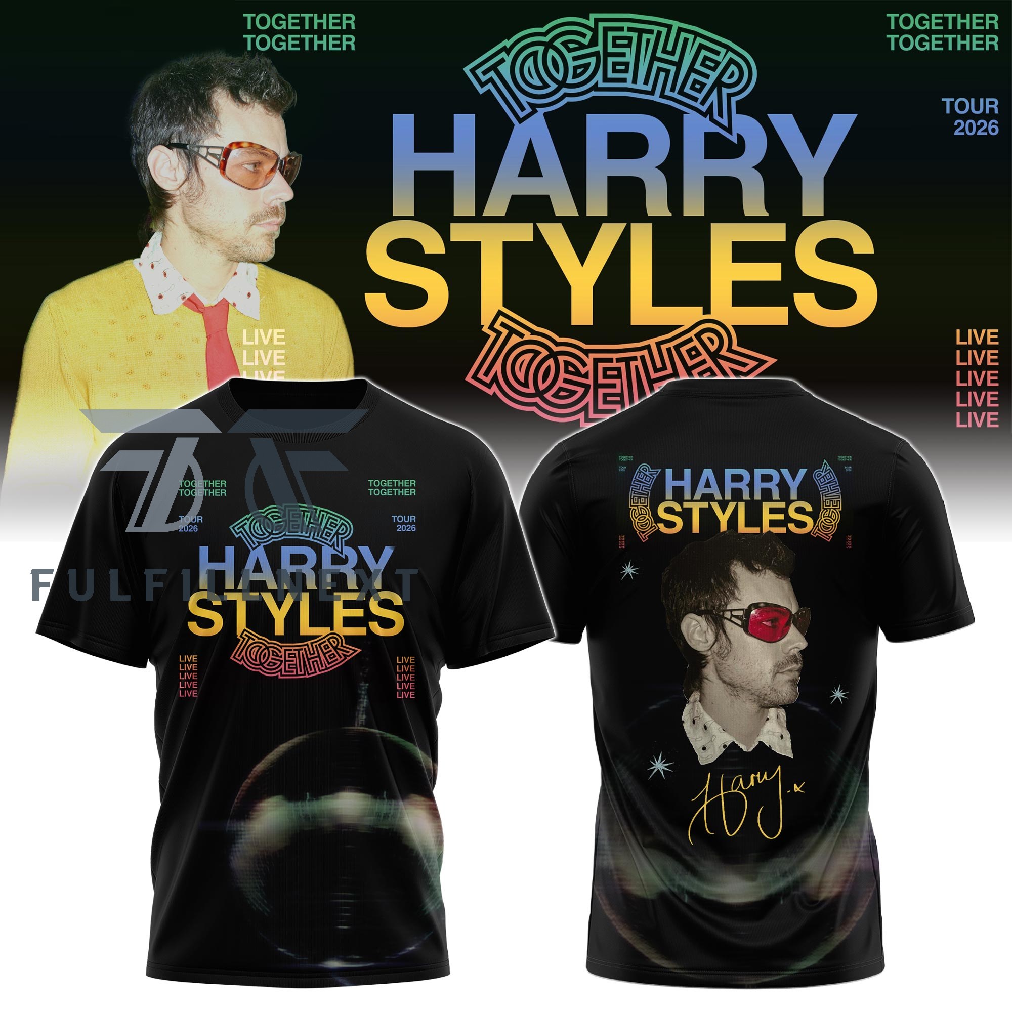 Harry Styles Together Tour 2026 T-Shirt