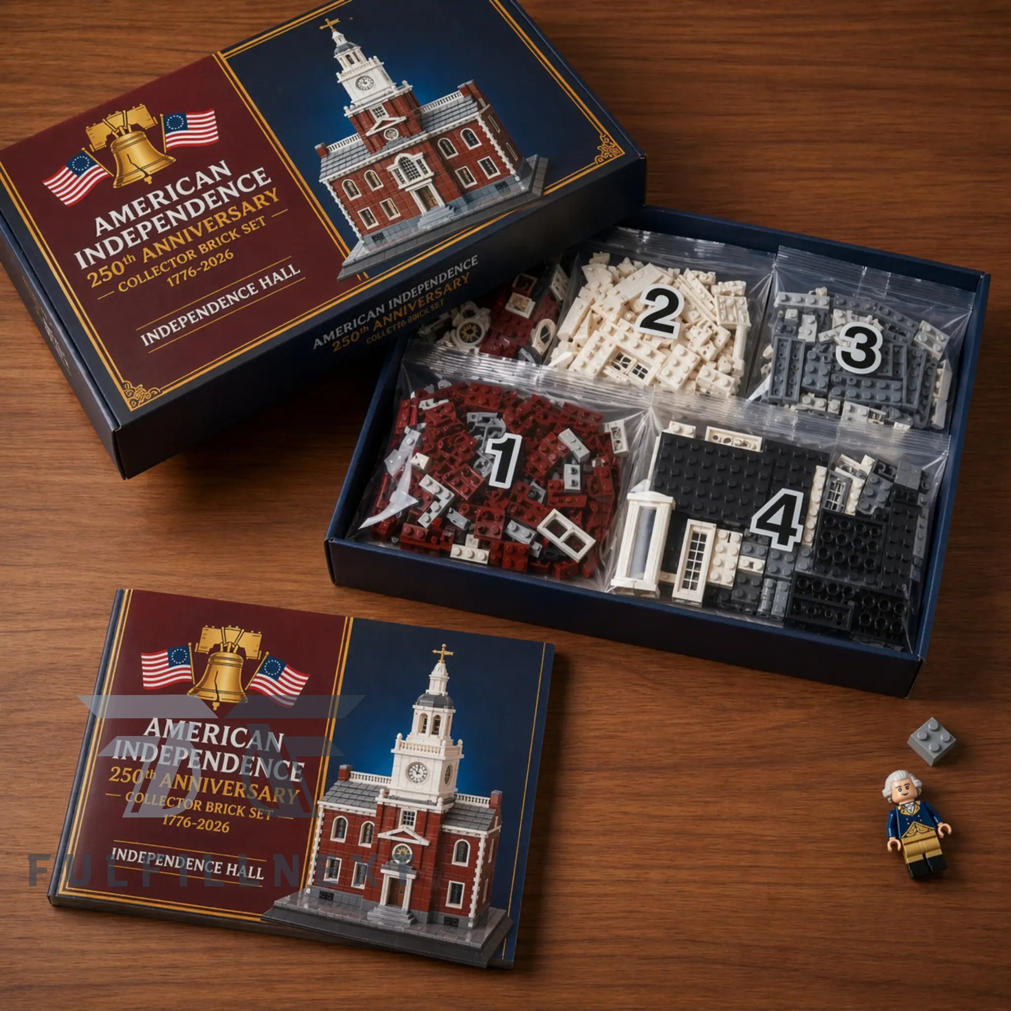 Independence Hall 250th Anniversary Building Blocks Set - Image 2