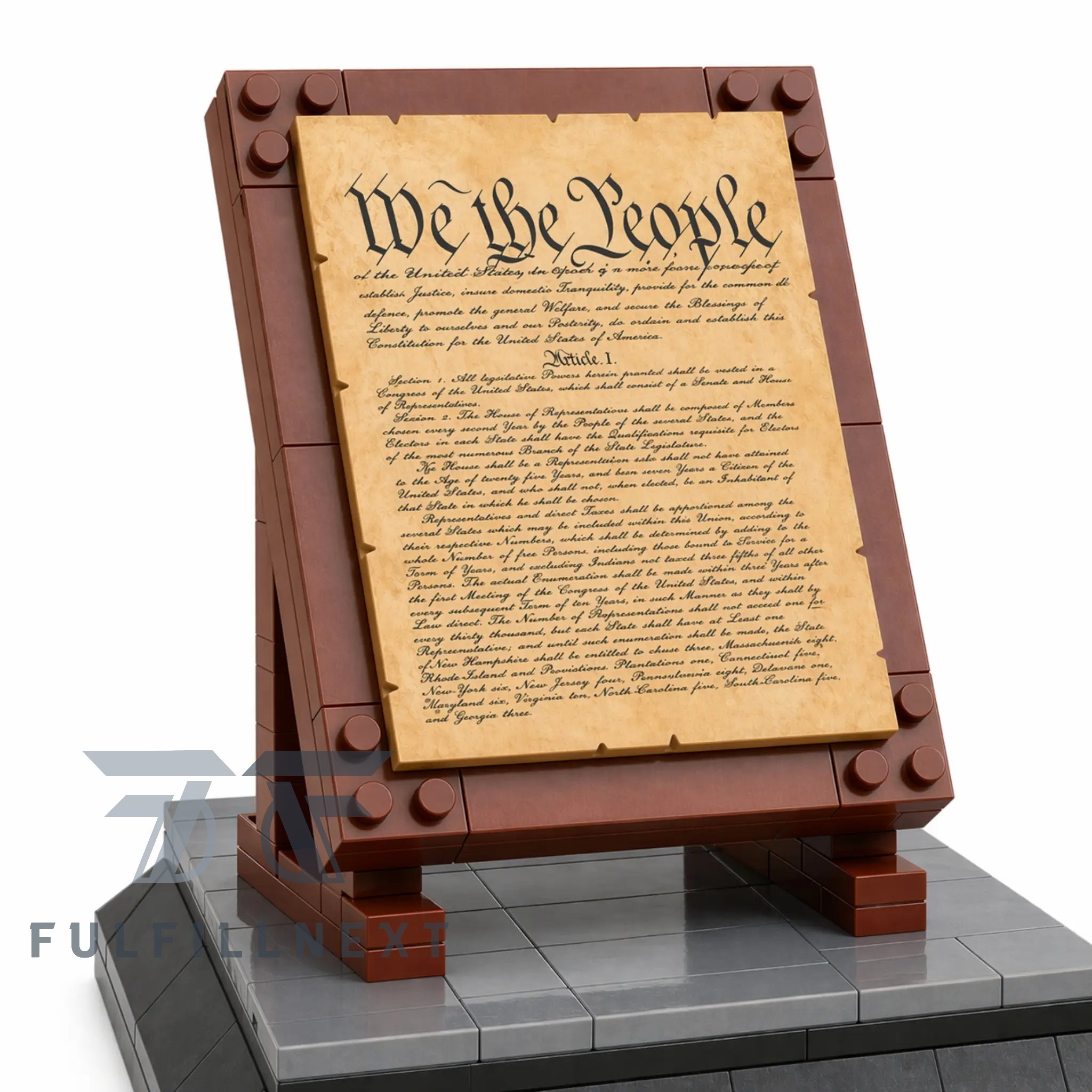Independence Hall 250th Anniversary Building Blocks Set - Image 6