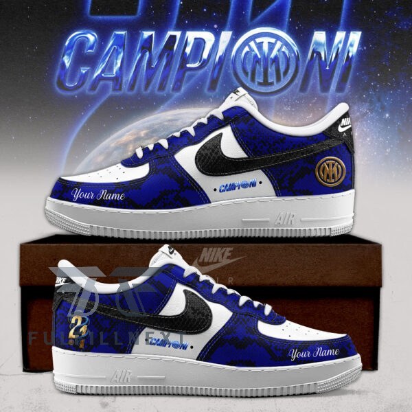 Inter Campioni D'italia 2025 2026 AF1 Sneakers