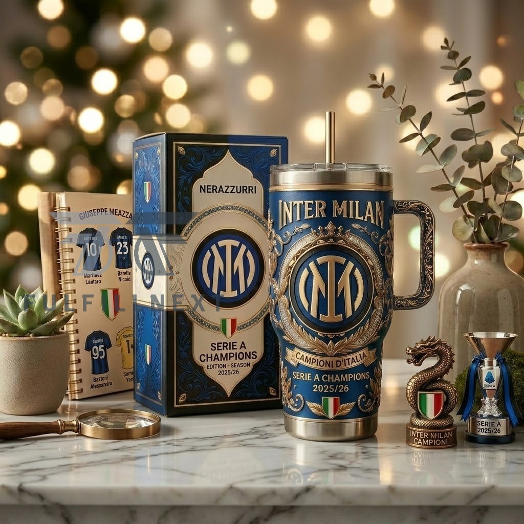 Inter Milan Serie A Champions 2025-2026 Insulated Tumbler - Image 3