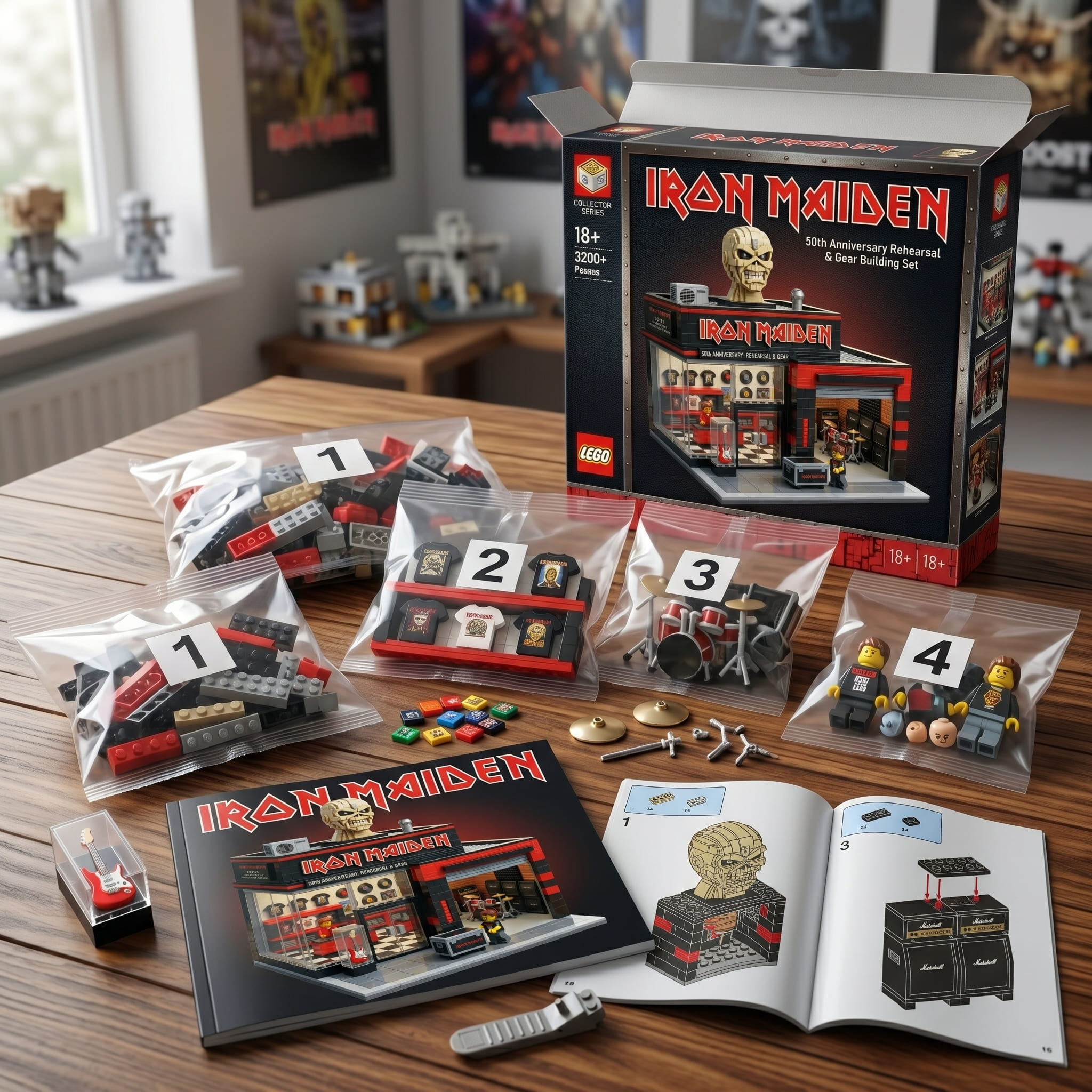Iron Maiden 50th Anniversary Building Set - Image 2
