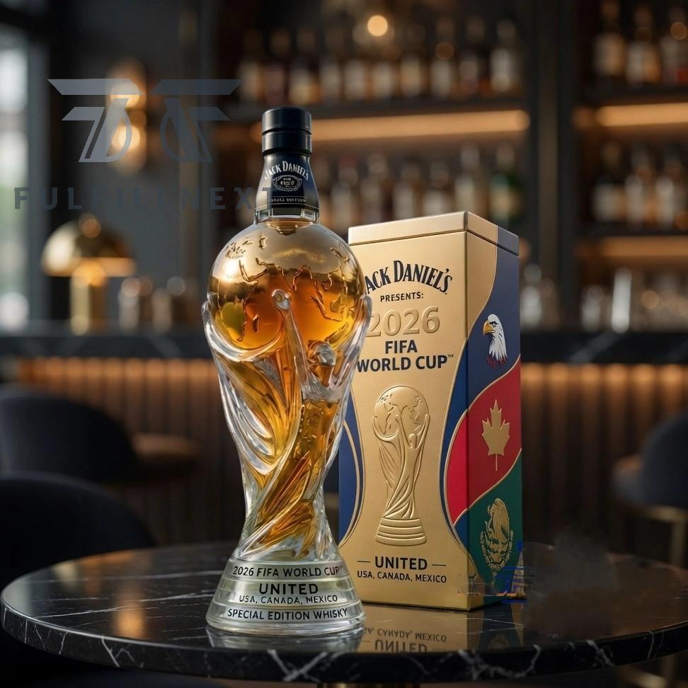 Jack Daniel's FIFA World Cup 2026 Whiskey Bottle