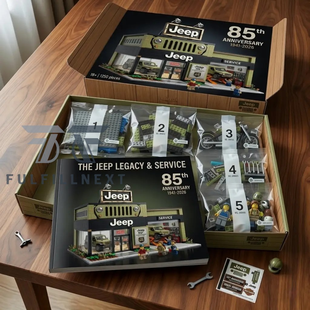 Jeep 85th Anniversary 1941-2026 Building Bricks Set - Image 2