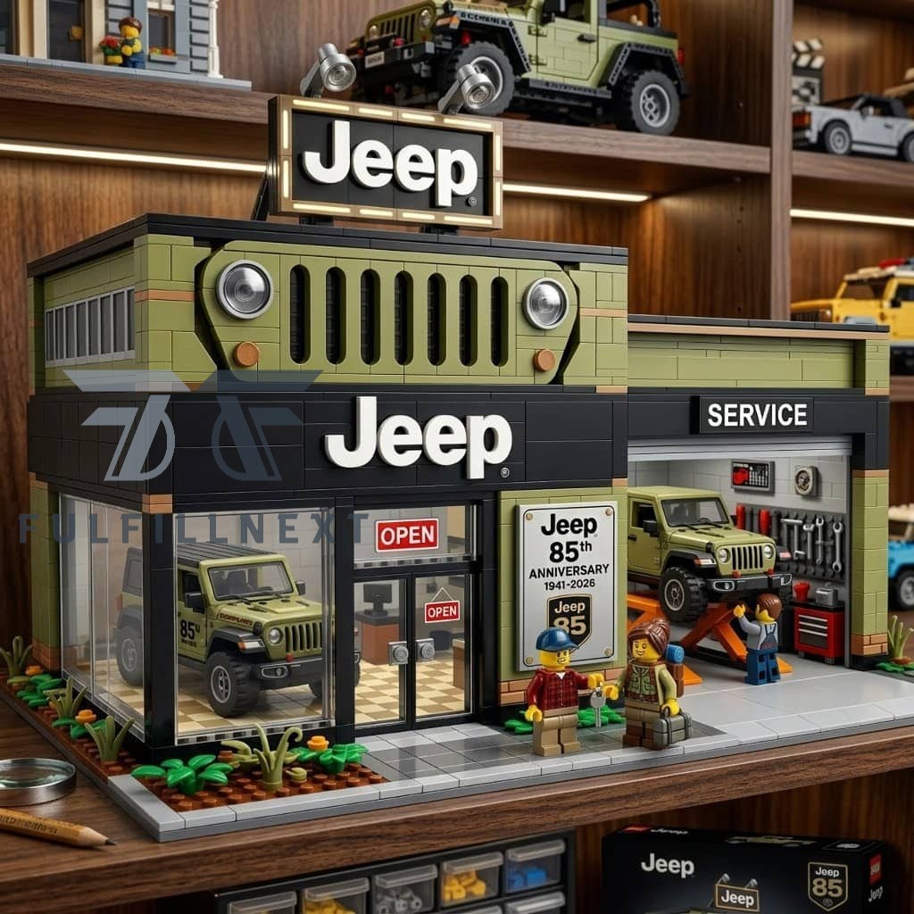 Jeep 85th Anniversary 1941-2026 Building Bricks Set - Image 3