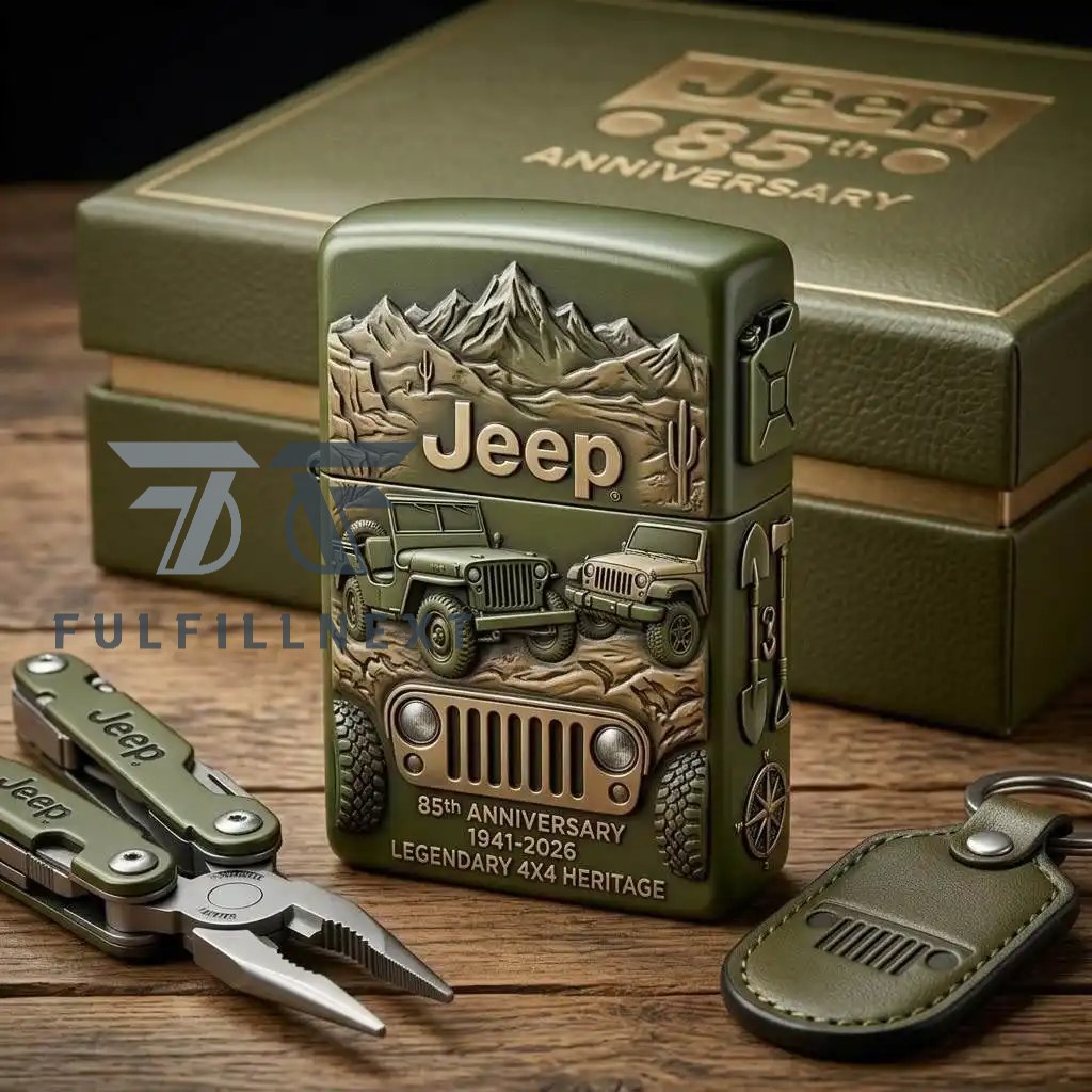Jeep 85th Anniversary Zippo Lighter