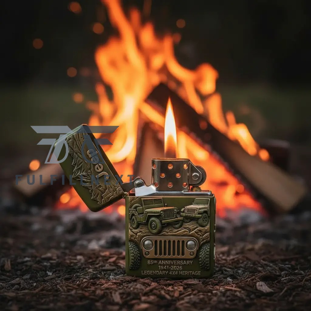Jeep 85th Anniversary Zippo Lighter - Image 2