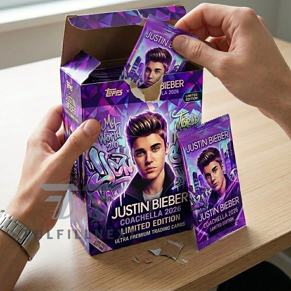 Justin Bieber Coachella 2026 Trading Cards - Image 3