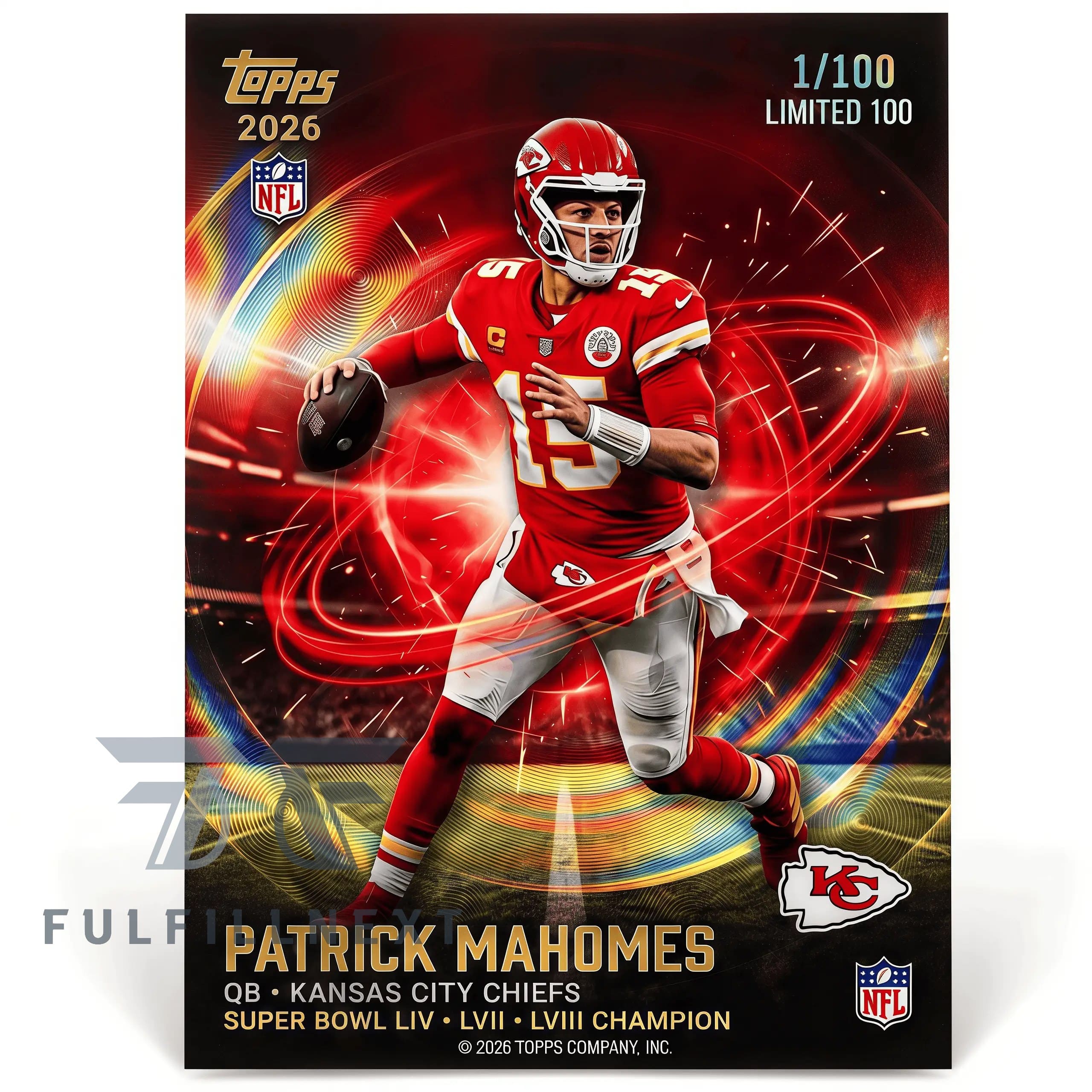 Kansas City Chiefs Trading Cards - Image 2