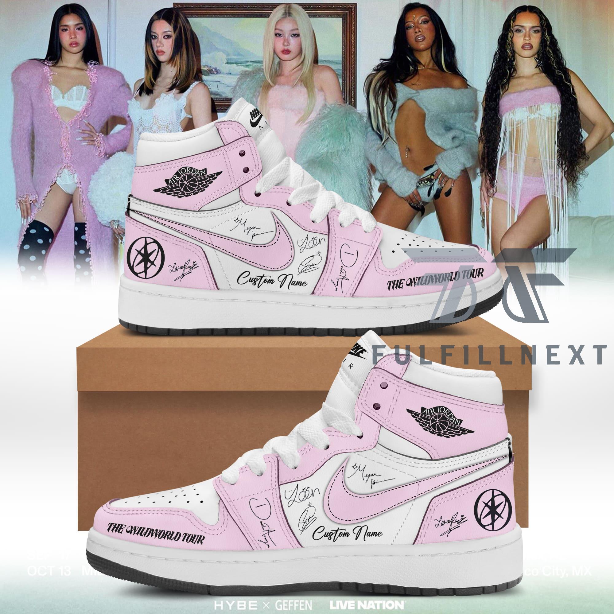 KATSEYE The Wildworld Tour AJ1 Sneakers