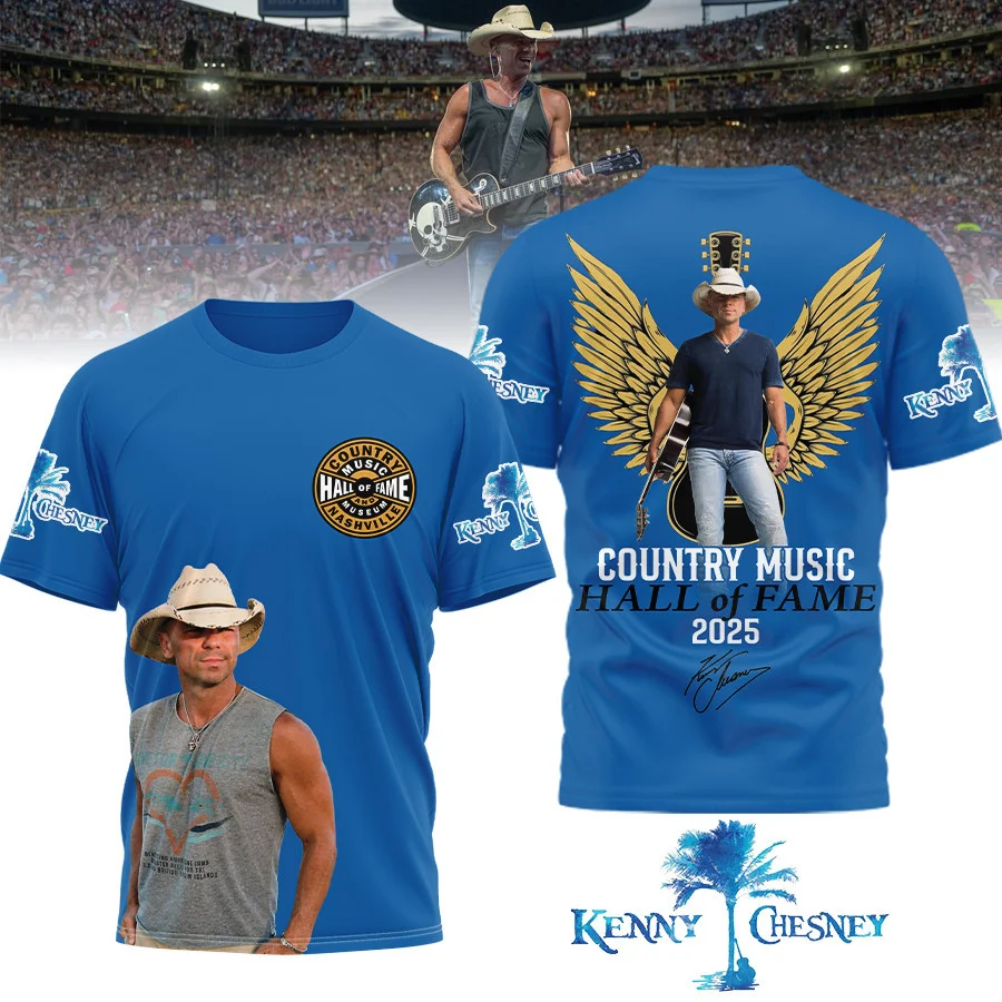 Kenny Chesney Music Hall of Fame 2025 T-Shirt