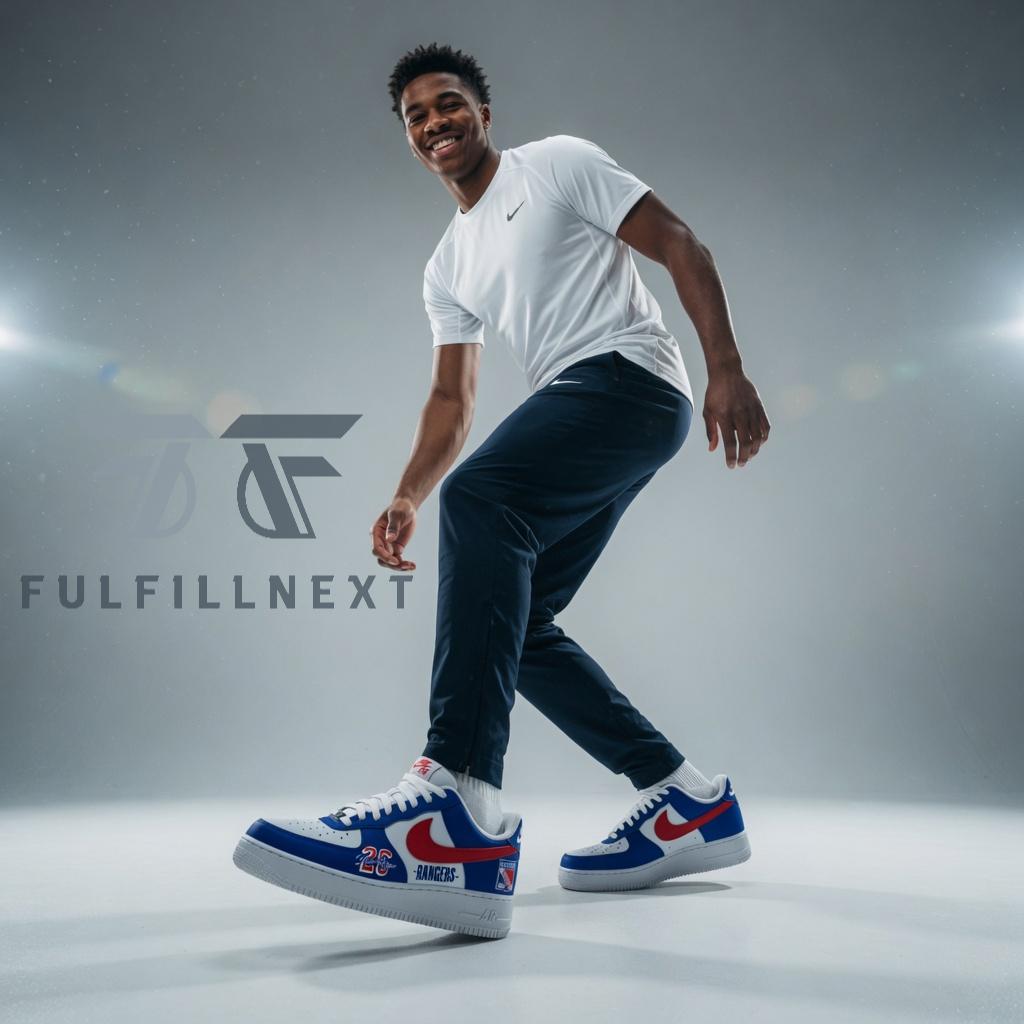 Kitchener Rangers OHL Champions 26 AF1 Sneaker - Image 3