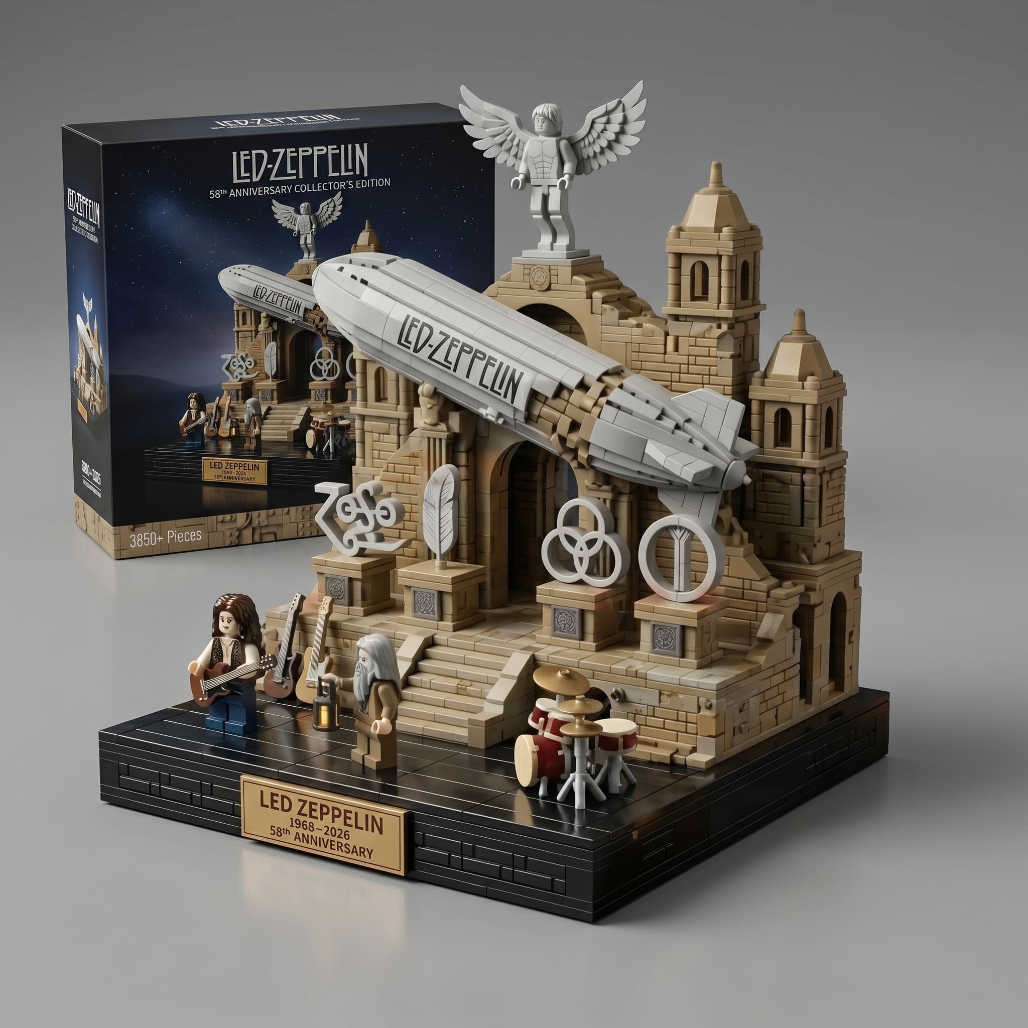Led Zeppelin 58th Anniversary Building Set